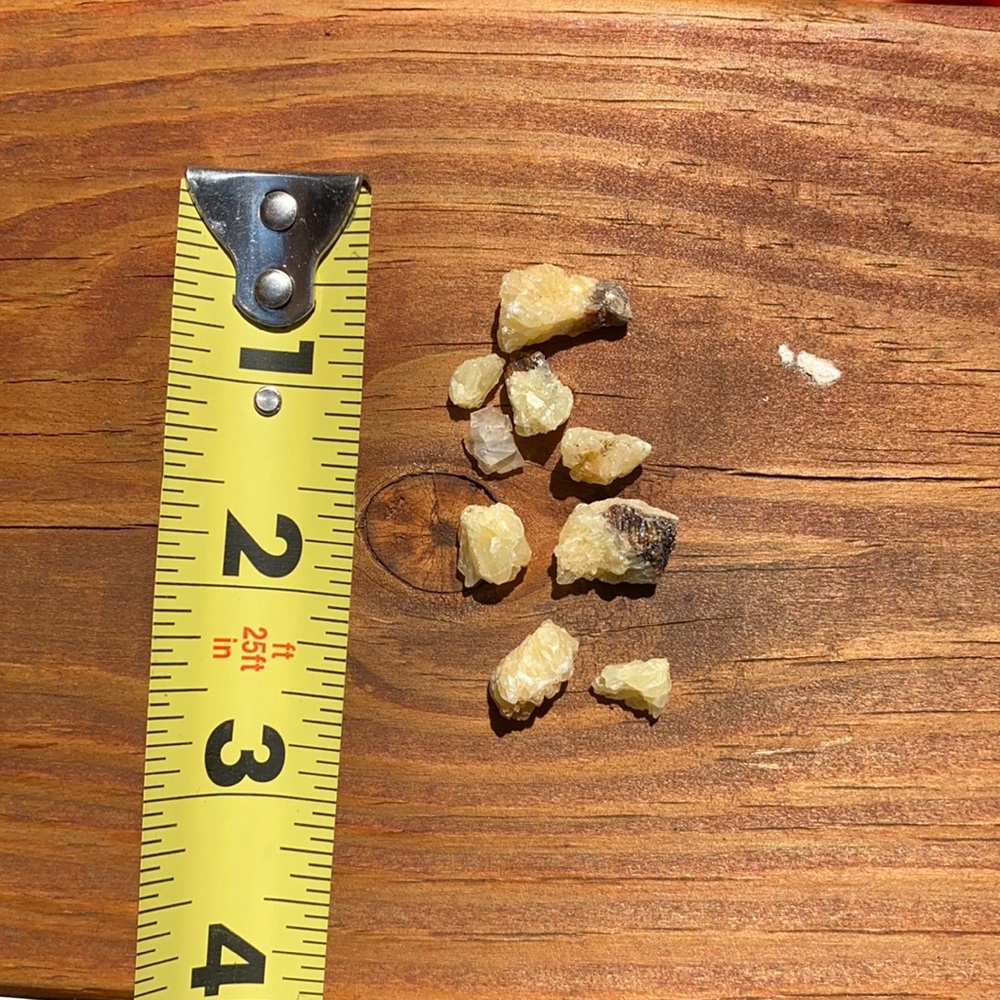 Lot of *small* citrine crystals